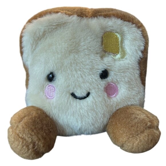 Beanbag Plush Lot: Bum Bumz By Russ Holiday & Isabella Ice cream, Buttered Toast - Picture 3 of 5